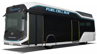 Toyoda Gosei Develops Large Plastic Roof Panels for Use on Fuel Cell Bus
