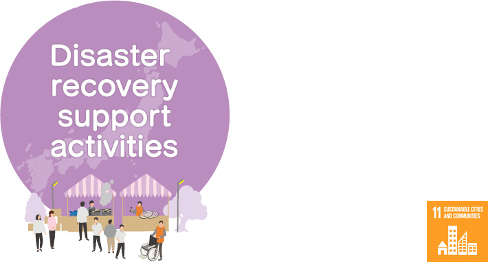 Disaster recovery support activities