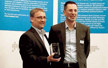 Environmental, Health & Safety Global Supplier Award from major customer Kautex DATA
