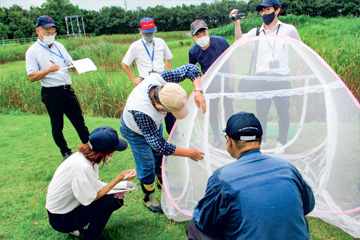 Biological survey at Heiwacho Plant