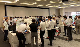 The Winning Technology Exhibition, held in September 2022. Approximately 700 visitors attended the exhibition of various “value techniques” from participating companies