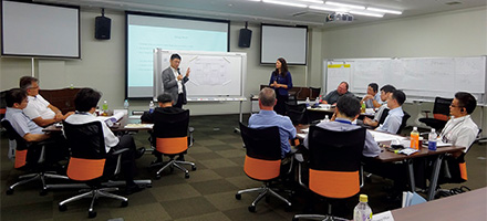 Training to develop global executive personnel