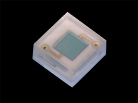 Glass-encapsulated UV LEDs