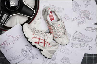 Toyoda Gosei and Asics Design Sustainable Sneakers Using Airbag Fabric