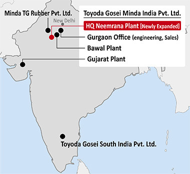 Production network in India