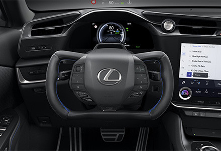 LEXUS RZ steering wheel