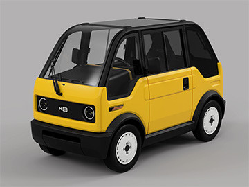 Ultra-compact BEV “mibot”developed by KG Motors