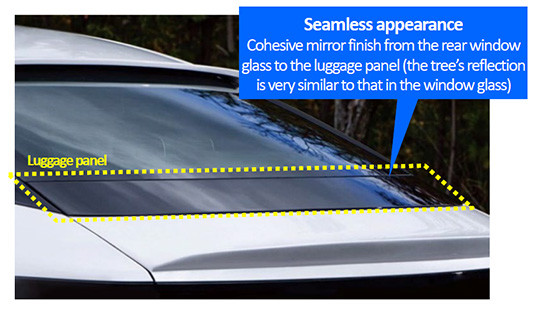 Seamless appearance