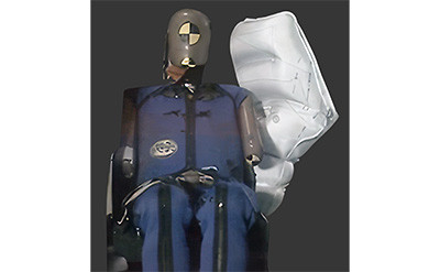 Toyoda Gosei Develops New Self-Supporting Front Center Airbag