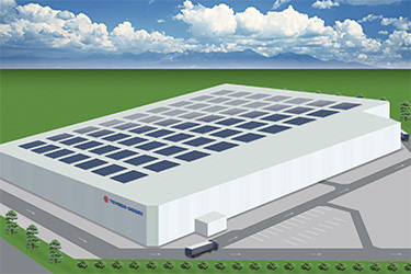 Rendering of new plant